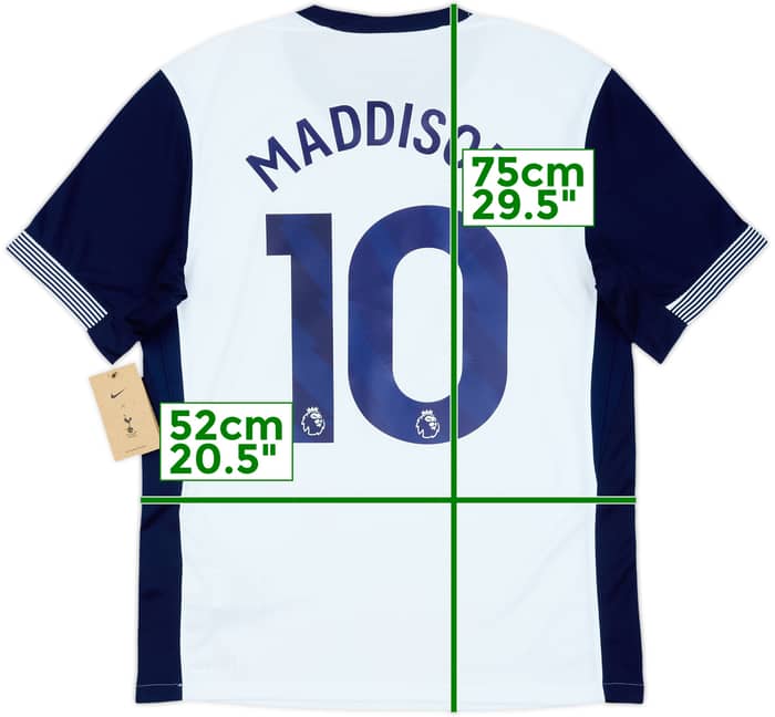 2024-25 Tottenham Home Shirt Maddison #10 (M)