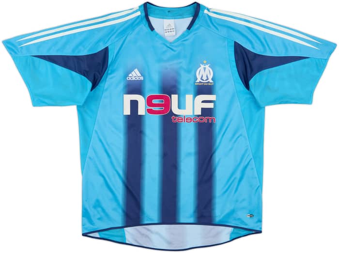 2004-05 Olympique Marseille Away Shirt Nasri #22 - 6/10 - (L)