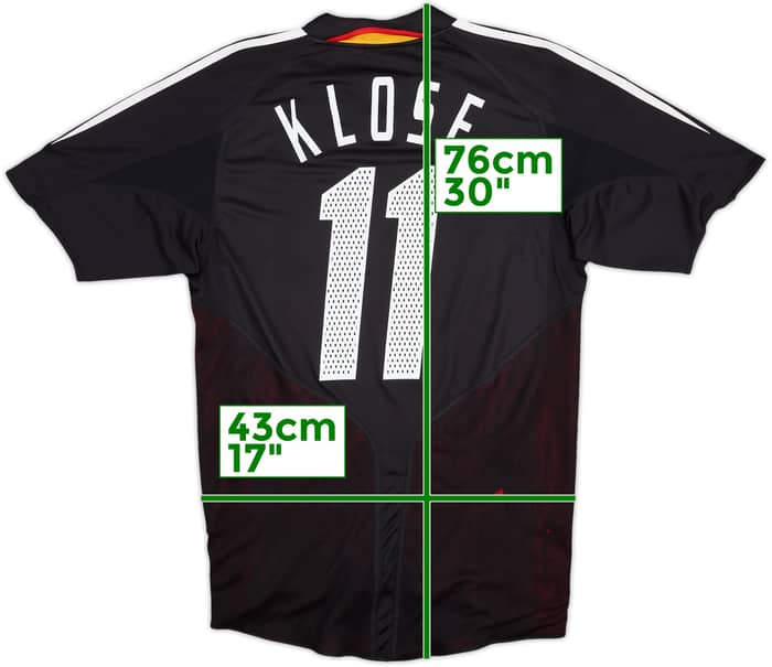 2004-06 Germany Away Shirt Klose #11 - 5/10 - (S)