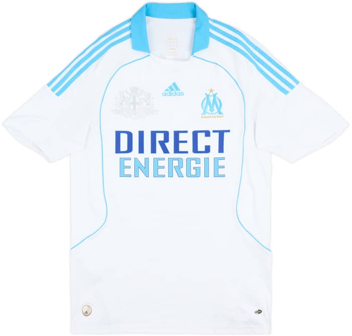 2008-09 Olympique Marseille Home Shirt Ben Arfa #20 - 8/10 - (M)