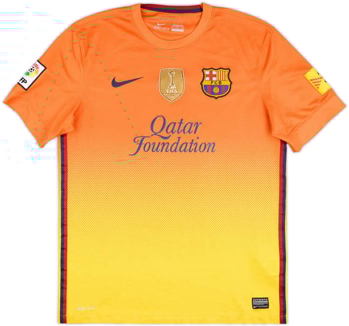 2012-13 Barcelona Away Shirt A. Iniesta #8 - 7/10 - (M)