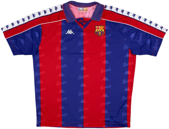 1992-95 Barcelona Home Shirt - 8/10 - (XL)