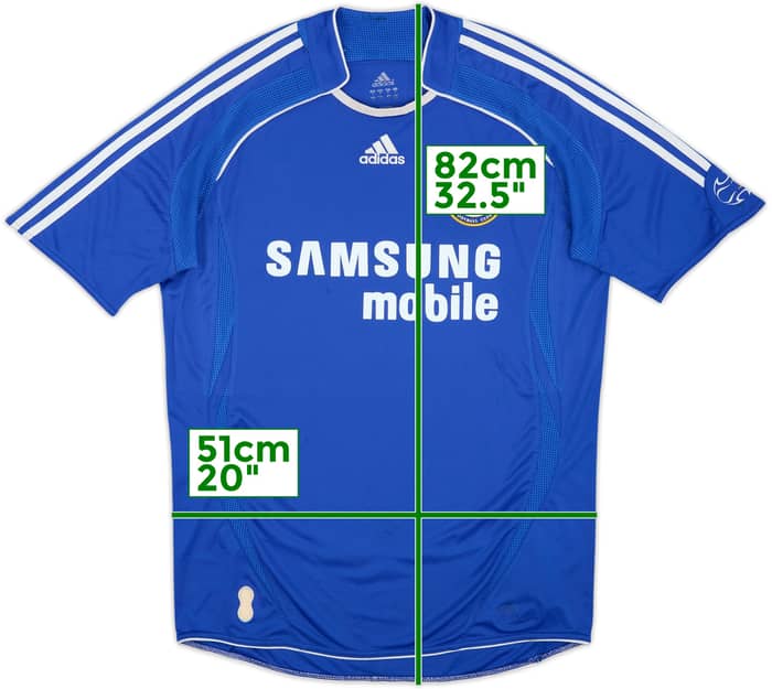 Camiseta de local del Chelsea 2006-08 - 6/10 - (M)