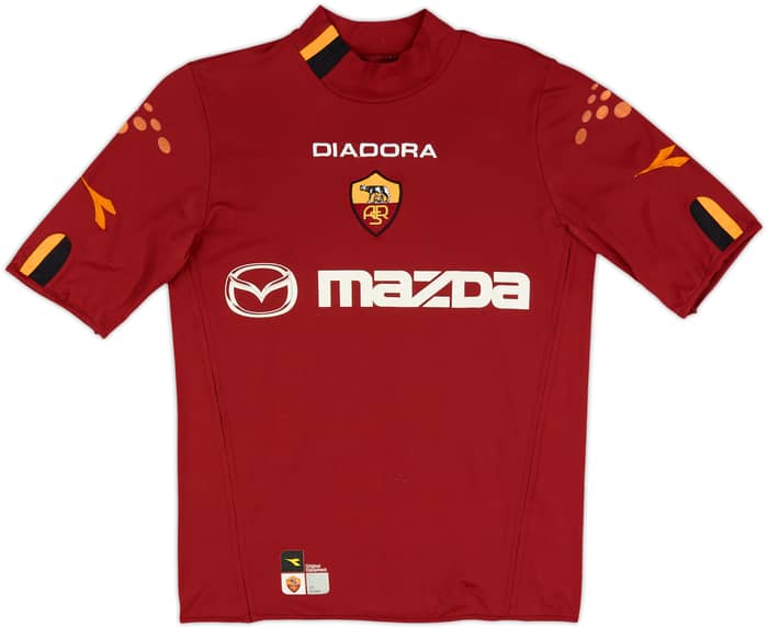 2003-04 Roma Home Shirt Totti #10 - 7/10 - (S)