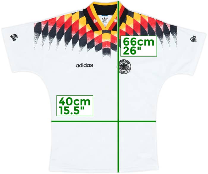 1994-96 Germany Home Shirt - 8/10 - (XS)
