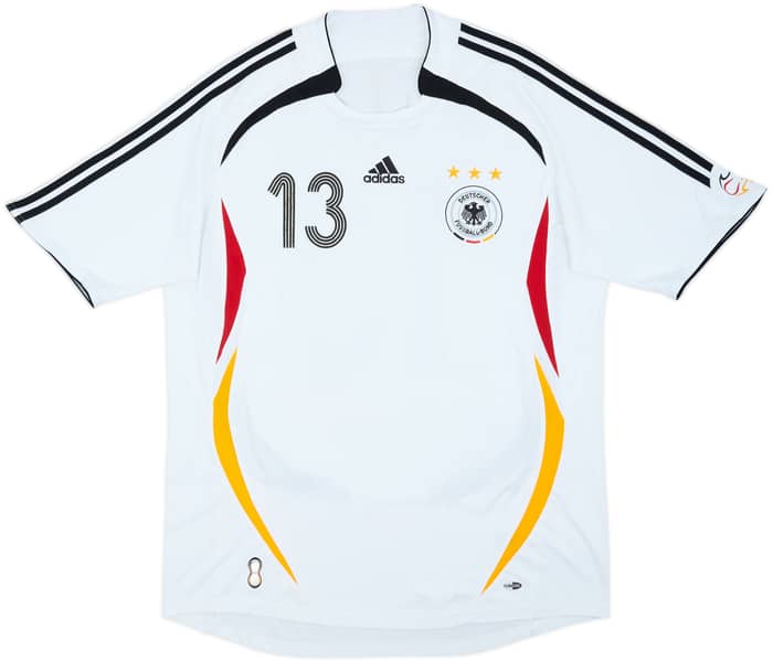 2005-07 Germany Home Shirt Ballack #13 - 6/10 - (XL)