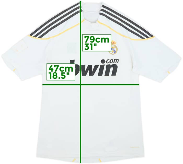 2009-10 Real Madrid Home Shirt - 5/10 - (M)