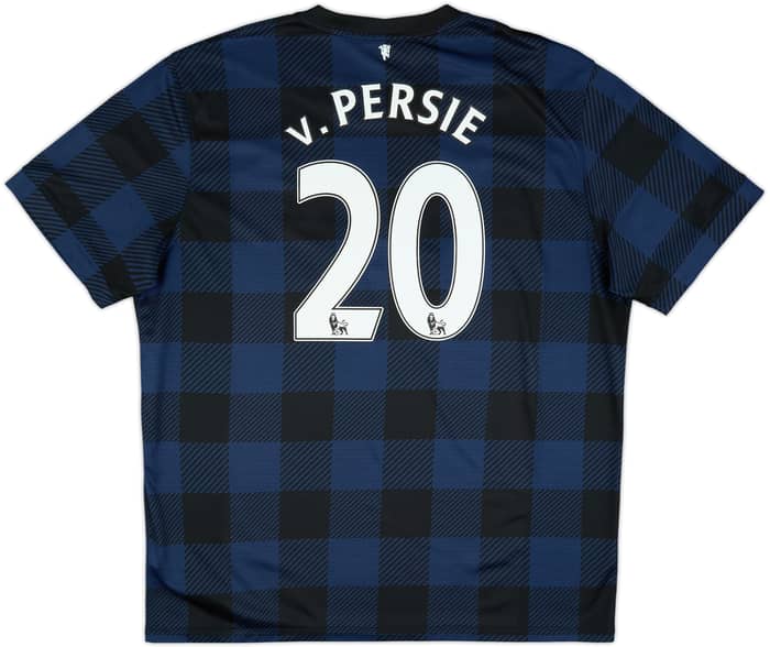 2013-14 Manchester United Away Shirt V.Persie #20 - 8/10 - (XXL)