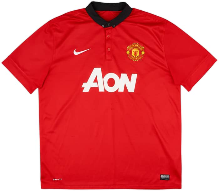 2013-14 Manchester United Home Shirt Rooney #10 - 6/10 - (XL)