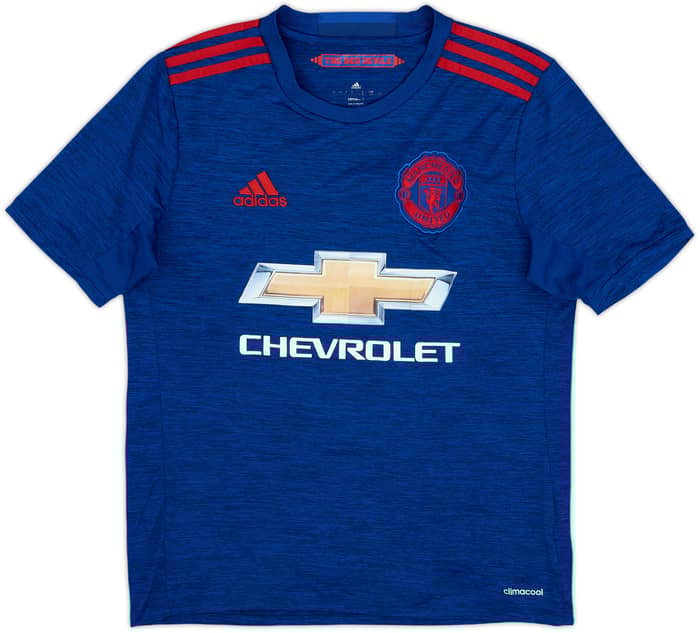2016-17 Manchester United Away Shirt Pogba #6 - 5/10 - (L.Boys)