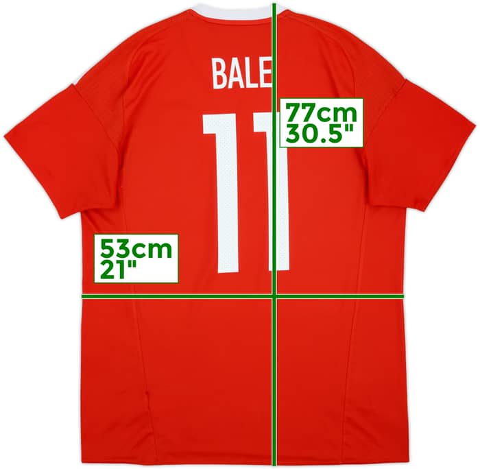 2016-17 Wales Home Shirt Bale #11 - 9/10 - (L)