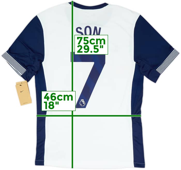 2024-25 Tottenham Home Shirt Son #7 (S)