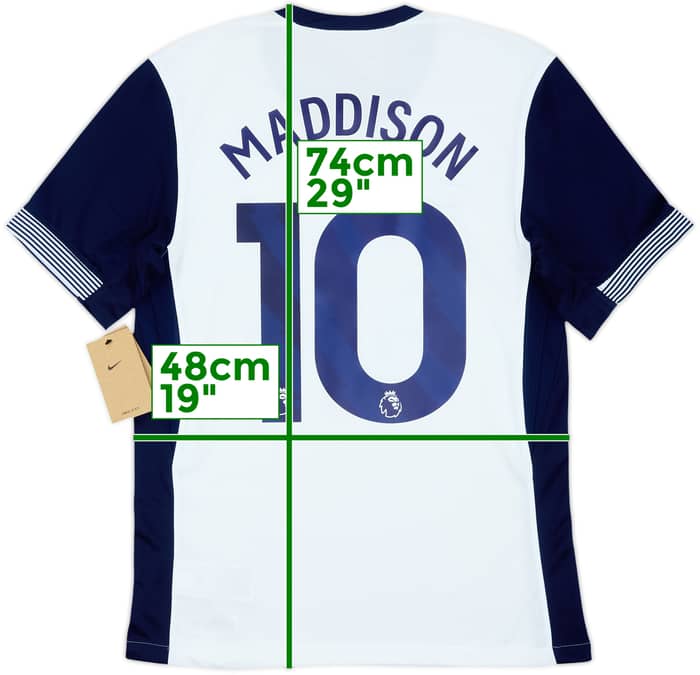2024-25 Tottenham Home Shirt Maddison #10 (S)
