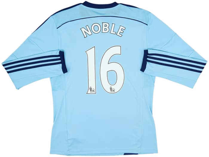 2014-15 West Ham Away L/S Shirt Noble #16 - 8/10 - (M)