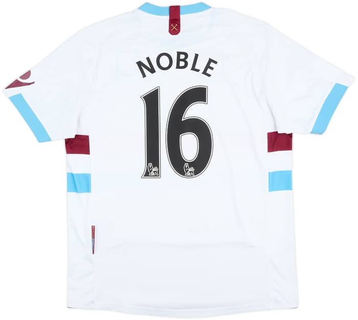 2010-12 West Ham Away Shirt Noble #16 - 8/10 - (L)