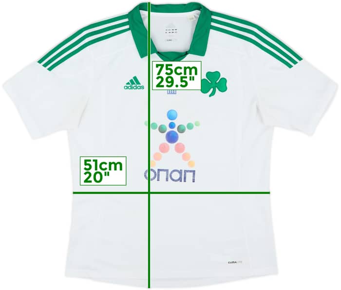 2012-14 Panathinaikos Third Shirt - 7/10 - (L)
