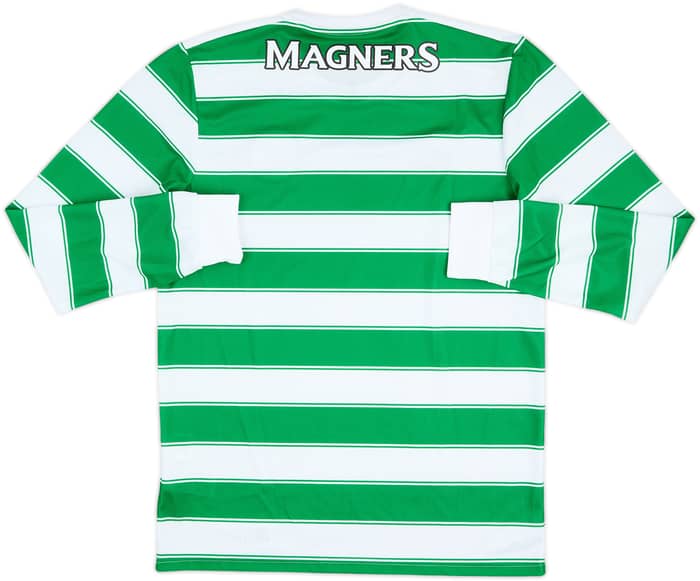2021-22 Celtic Home L/S Shirt - 8/10 - (M)