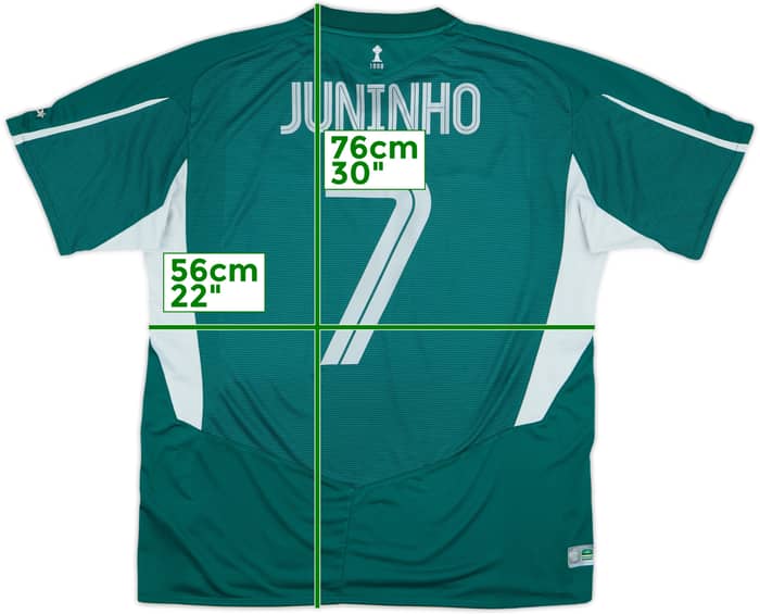 2004-05 Celtic Away Shirt Juninho #7 - 6/10 - (XL)