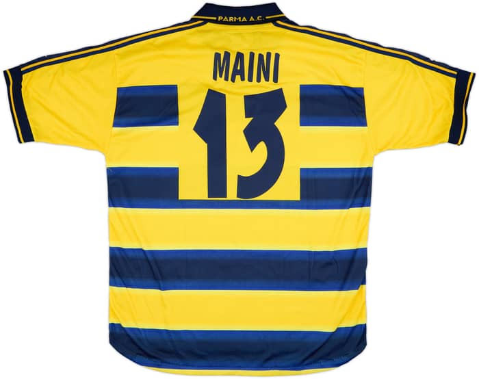 1999-00 Parma Home Shirt Maini #13 - 8/10 - (XL)