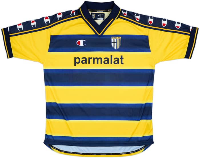 1999-00 Parma Home Shirt Maini #13 - 8/10 - (XL)