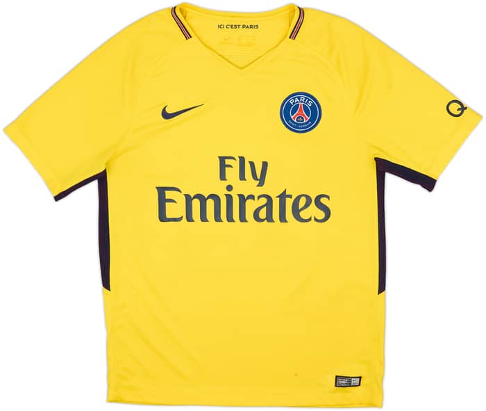 2017-18 Paris Saint-Germain Away Shirt Neymar Jr #10 - 9/10 - (M)