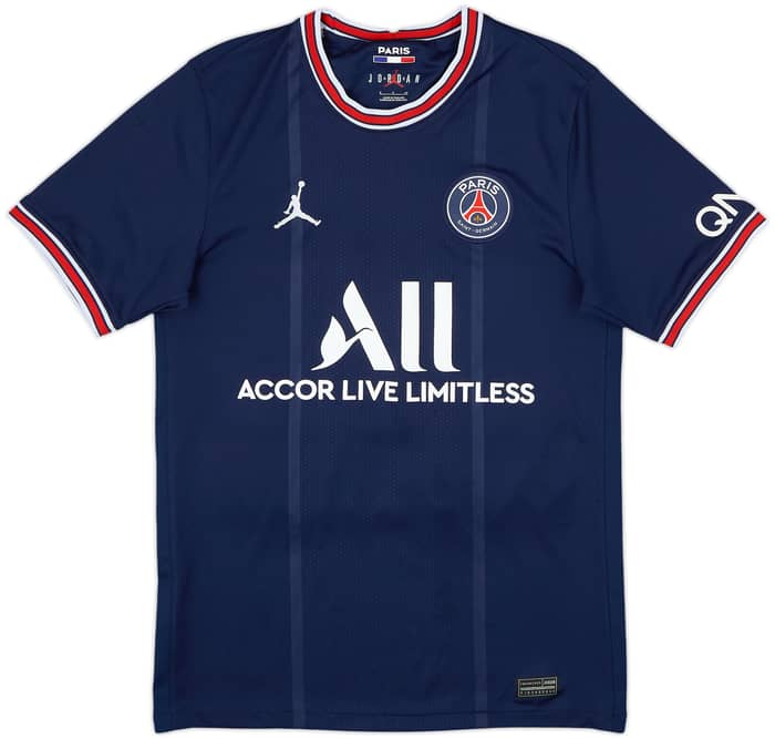 2021-22 Paris Saint-Germain Home Shirt Messi #30 - 8/10 - (S)