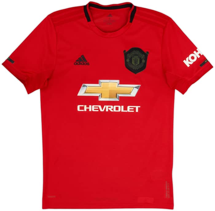 2019-20 Manchester United Home Shirt B.Fernandes #18 - 7/10 - (S)