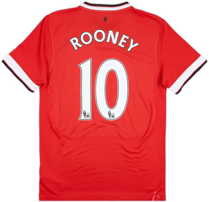 2014-15 Manchester United Home Shirt Rooney #10 - 5/10 - (S)