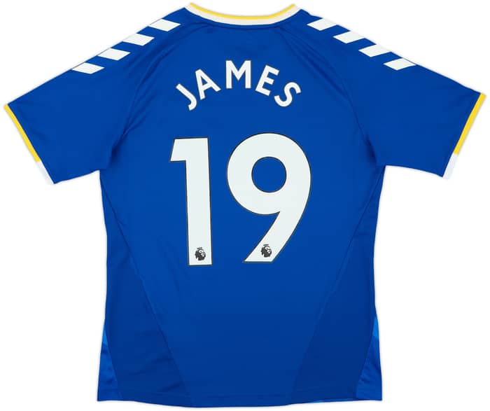 2021-22 Everton Home Shirt James #19 - 8/10 - (M)