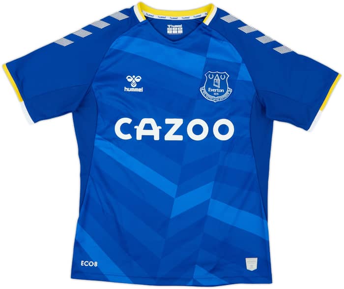 2021-22 Everton Home Shirt James #19 - 8/10 - (M)