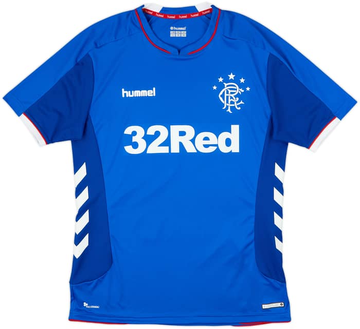 2018-19 Rangers Home Shirt - 9/10 - (L)