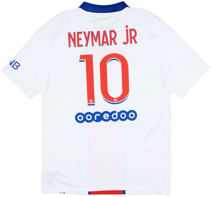 2020-21 Paris Saint-Germain Away Shirt Neymar Jr #10 - 8/10 - (M)