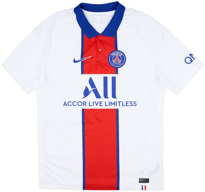 2020-21 Paris Saint-Germain Away Shirt Neymar Jr #10 - 8/10 - (M)