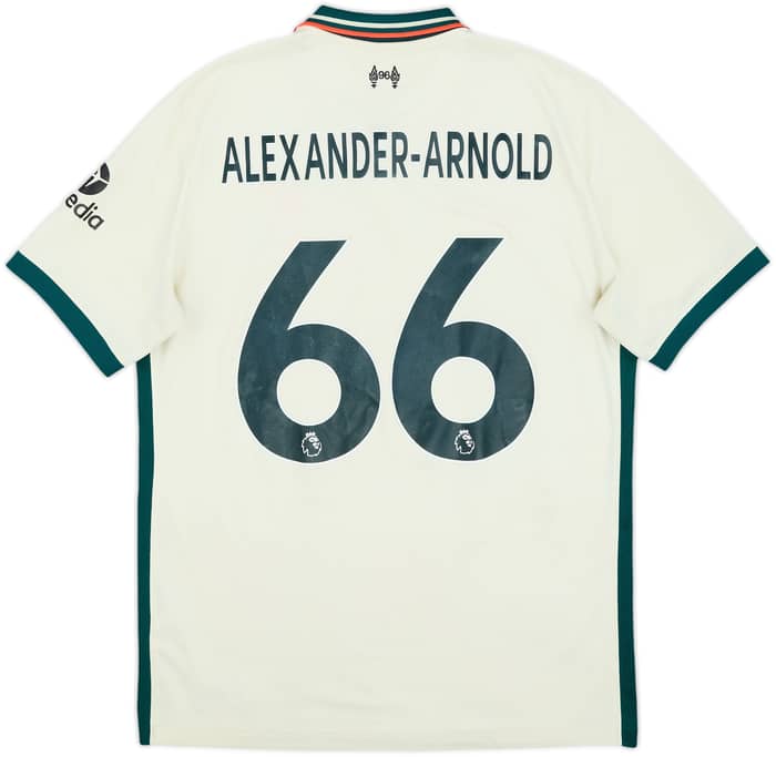 2021-22 Liverpool Away Shirt Alexander-Arnold #66 - 5/10 - (M)