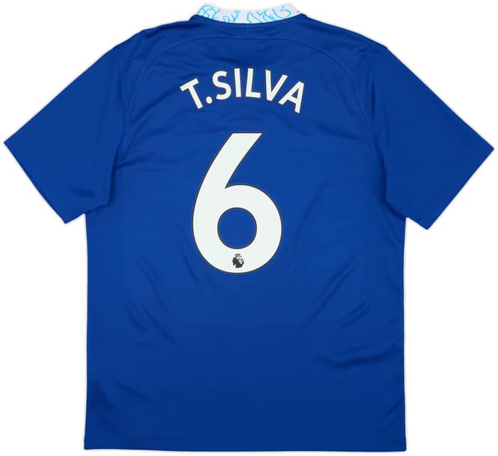 2022-23 Chelsea Home Shirt T.Silva #6 - 10/10 - (M)