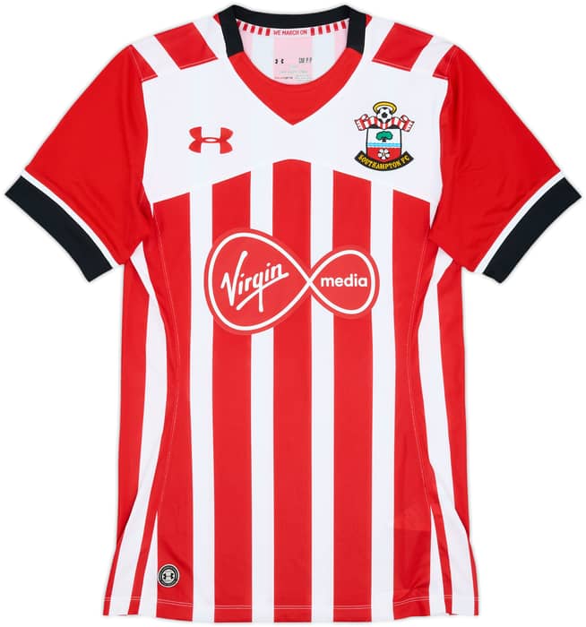 2016-17 Southampton Home Shirt Virgil #17 - 9/10 - (S)
