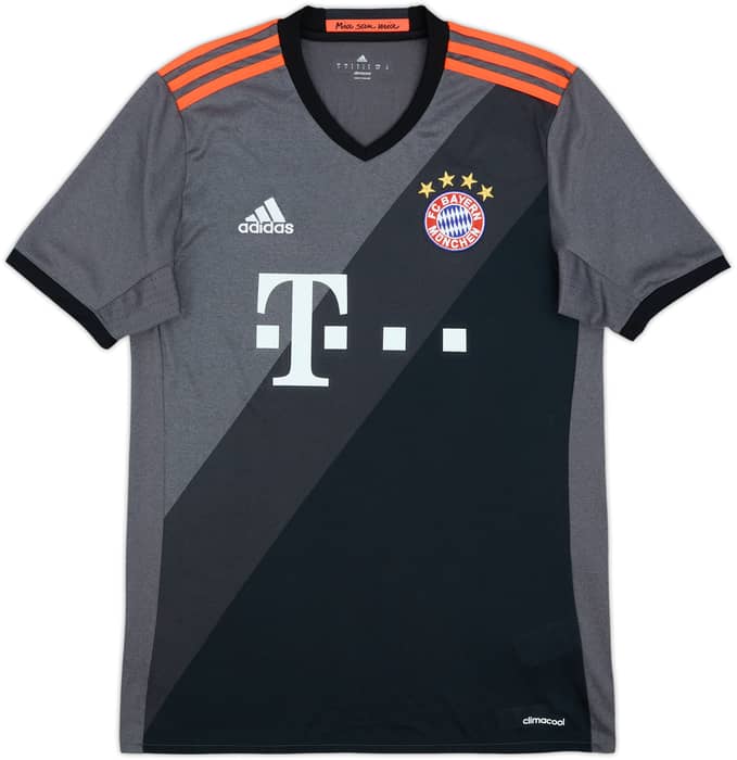 2016-17 Bayern Munich Away Shirt Muller #25 - 9/10 - (S)
