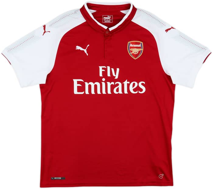 2017-18 Arsenal Home Shirt Ramsey #8 - 10/10 - (L)