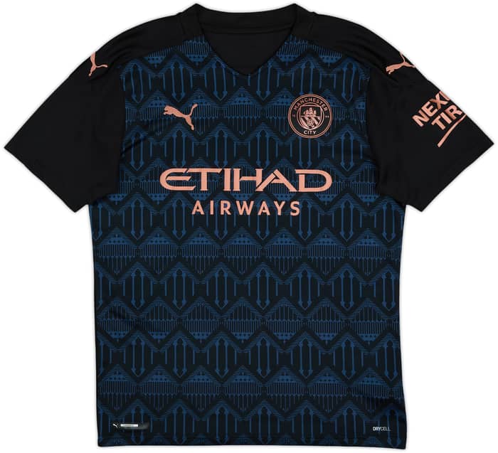 2020-21 Manchester City Away Shirt Kun Aguero #10 - 10/10 - (M)