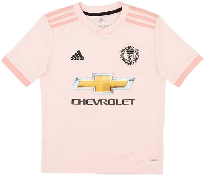 2018-19 Manchester United Away Shirt - 9/10 - (S.Boys)
