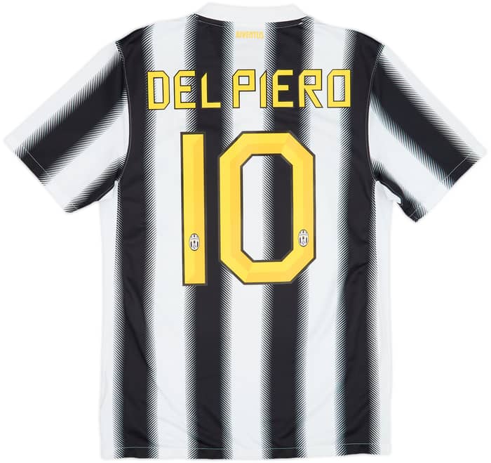 2010-11 Juventus Home Shirt Del Piero #10 - 5/10 - (S)