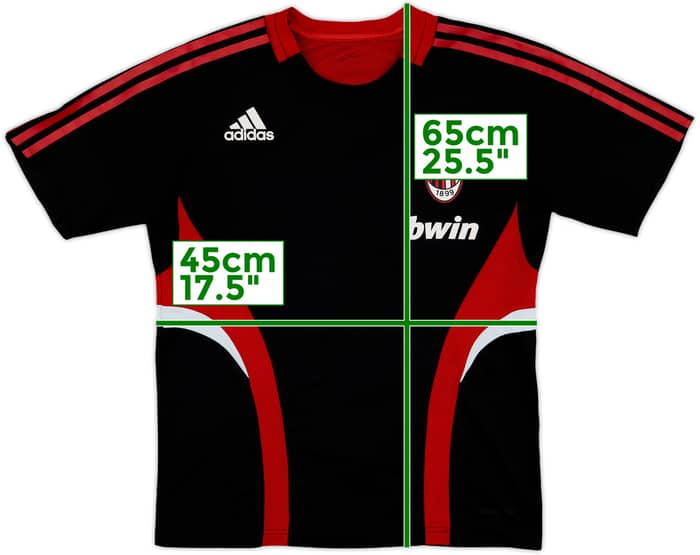 2008-09 AC Milan adidas Formotion Training Shirt - 7/10 - (L)