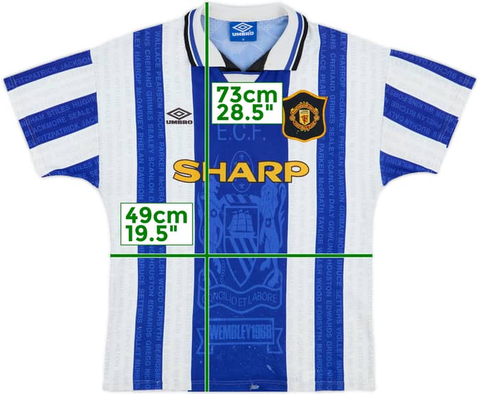1994-96 Manchester United Third Shirt - 5/10 - (M)