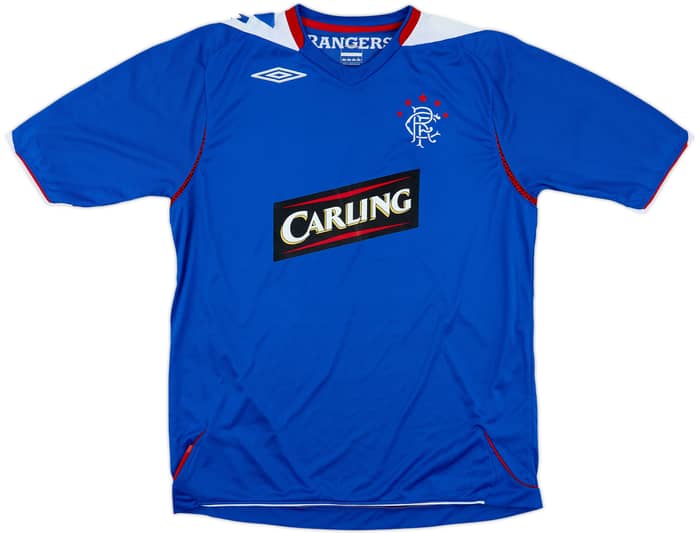 2006-07 Rangers Home Shirt Bob - 5/10 - (L)