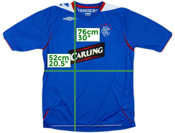 2006-07 Rangers Home Shirt Bob - 5/10 - (L)