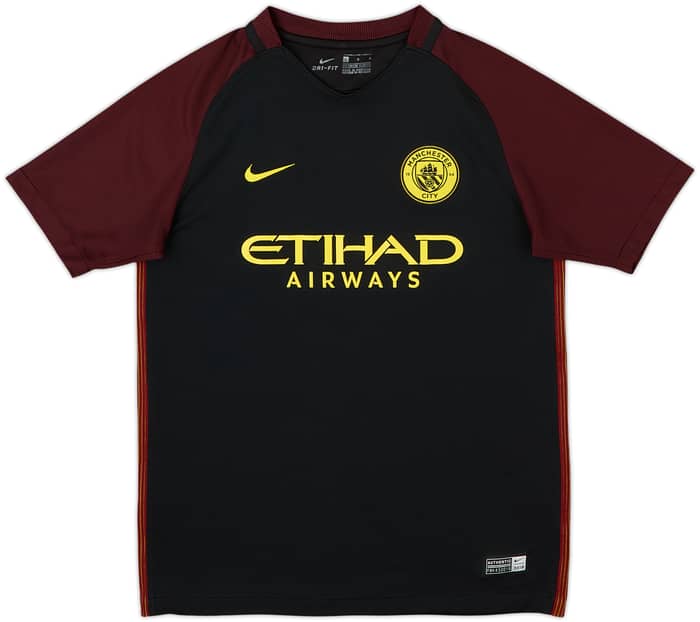 2016-17 Manchester City Away Shirt - 9/10 - (L.Boys)