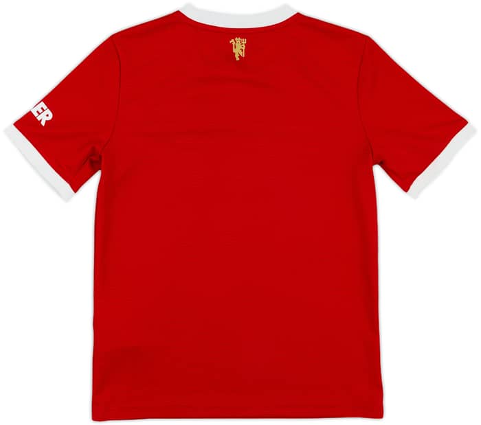 2021-22 Manchester United Home Shirt - 9/10 - (M.Boys)