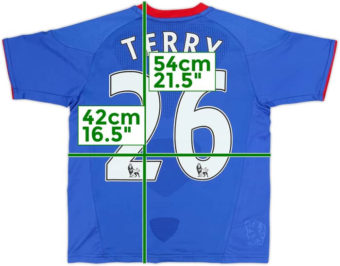 2010-11 Chelsea Home Shirt Terry #26 - 8/10 - (7-8Y)