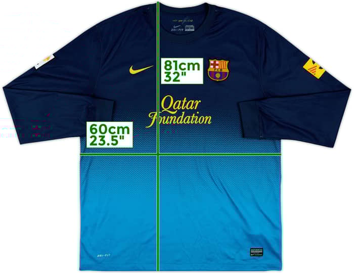 2012-13 Barcelona GK Shirt - 8/10 - (XL)