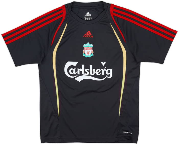 2009-10 Liverpool adidas Training Shirt - 9/10 - (L.Boys)